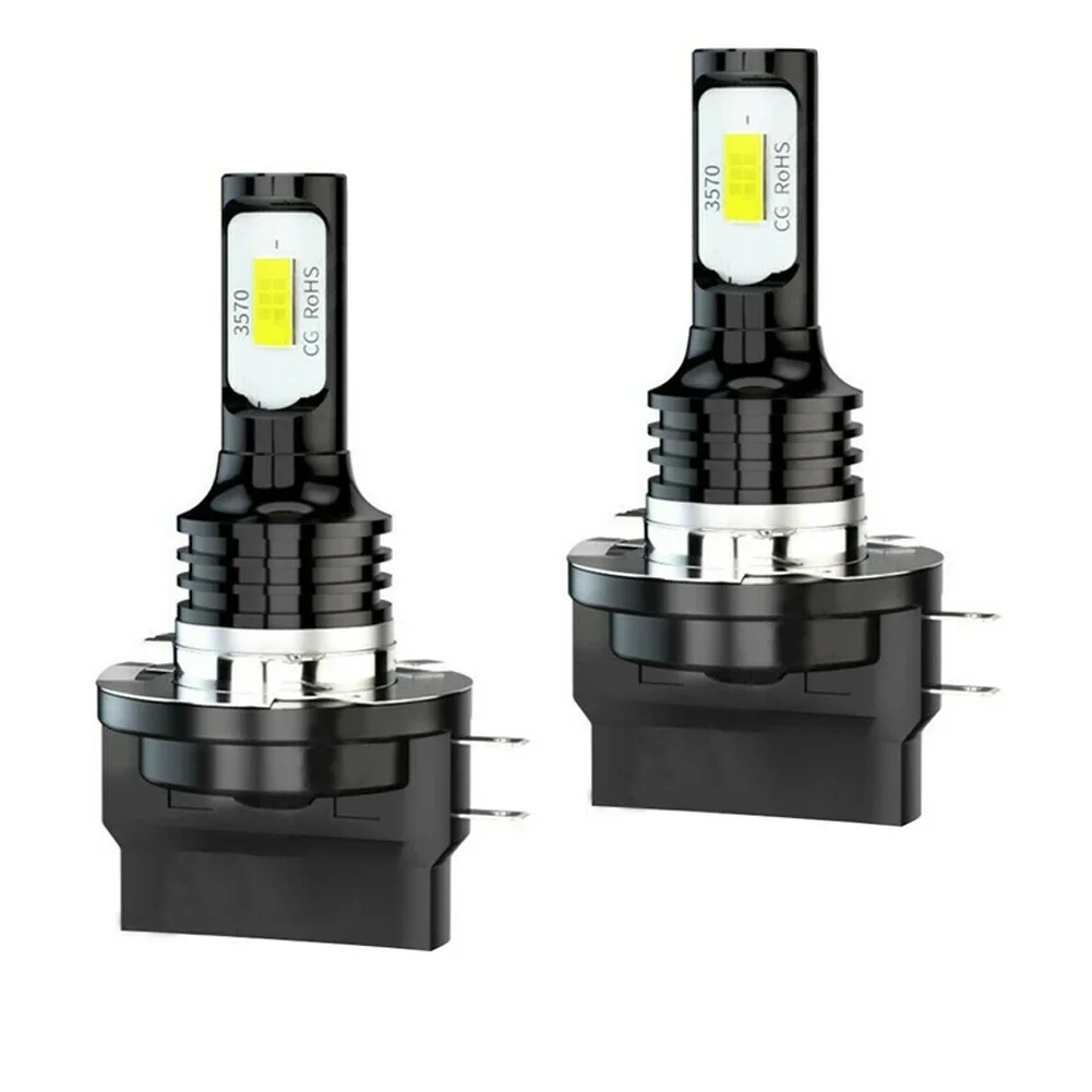 Bombillas LED CSP Technology de 10*5*5cm H11B para Faros Delanteros, Luz de Señal de Giro, 4000LM de Salida, Iluminación de Seguridad Vehicular