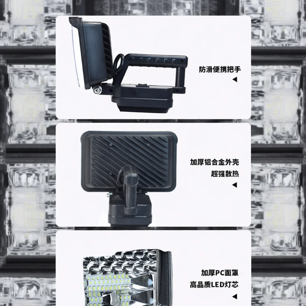Universal LED Work Light For Makita Battery Camping Lantern USB Charging Emergency Repair Lamp Outdoor Construction Tool