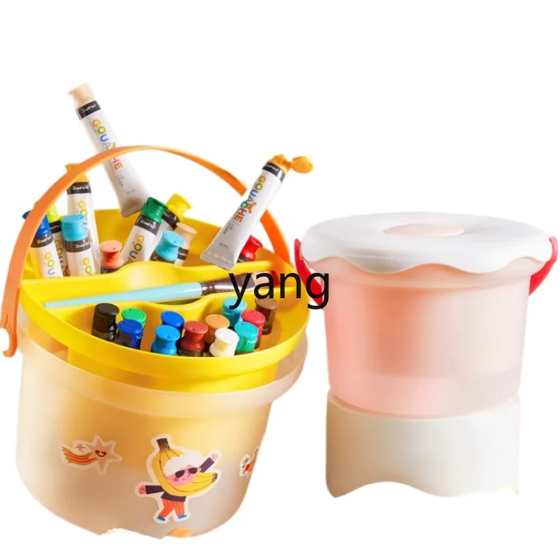 CX Whole Barrels Drawing Tools Set Elementary School Children Non-Toxic Washable Art Painting Toys