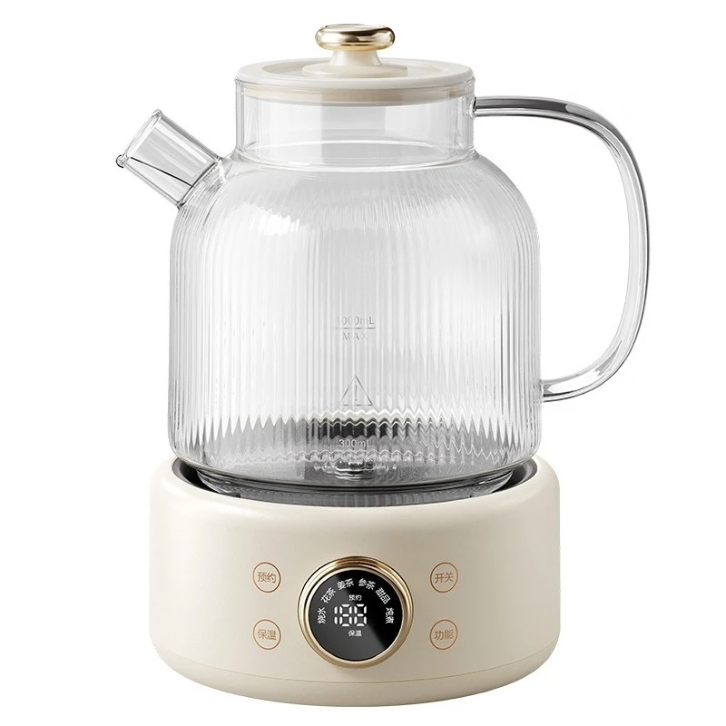 

220V Full Glass Health Pot Multi Functional Household Small Office Tea Cooker Water Bottle Flower Tea Pot