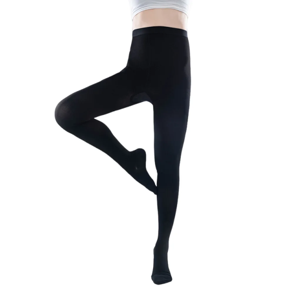 Hh 20-30mmHg Medical Compression Stockings Varicose Veins Plus Size Pantyhose Women Closed Toe Class 2 Pressure Pants Brace