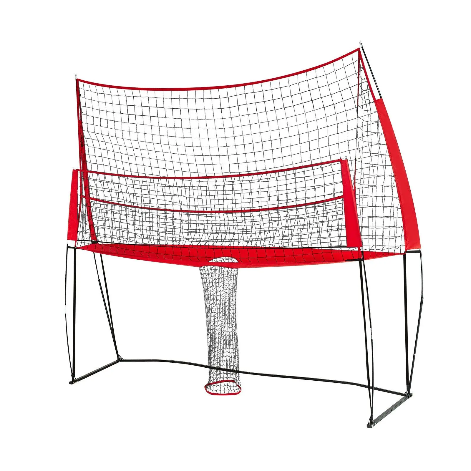 

Система тренировочной сетки для волейбола. Регулируемое тренировочное оборудование в помещении.