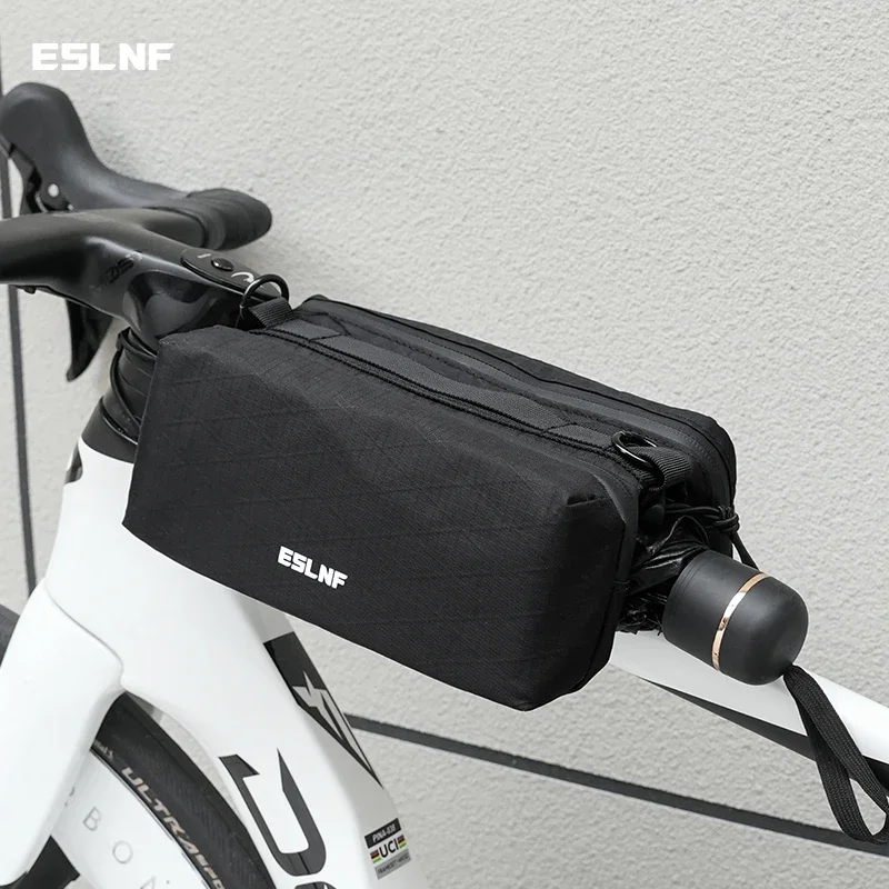 

ESLNF Multifunction Bike Top Tube Phone Bag Front Frame Storage Mountain Bicycle Shoulder Bags Large-sized Bcycle Bag