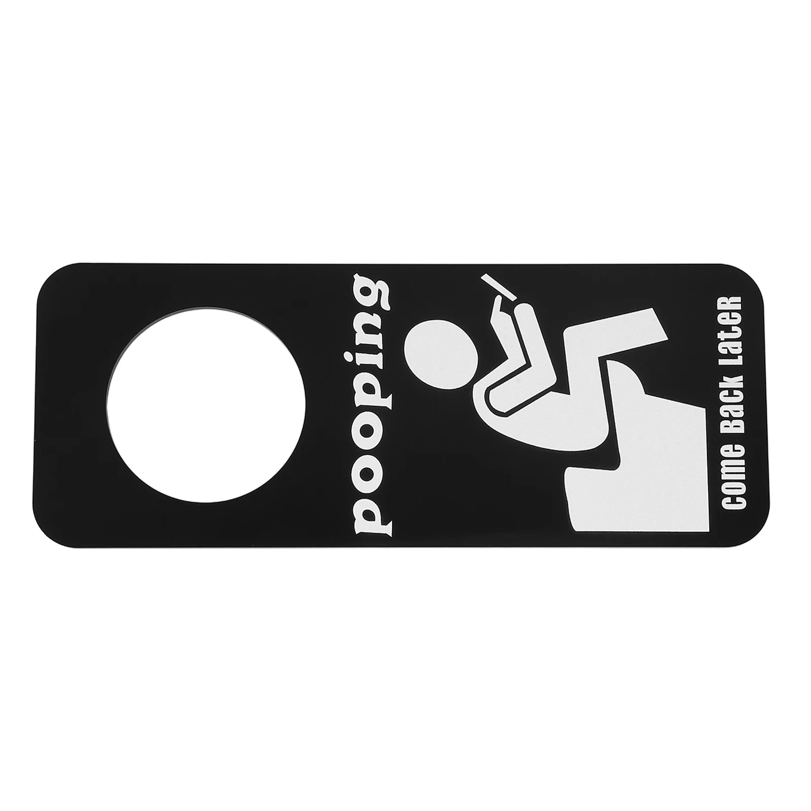 

Funny Bathroom Occupied Door Sturdy Restroom Indicator Hanging Toilet Sign For Home Business Decor Cute Bathroom Doorplate Sign