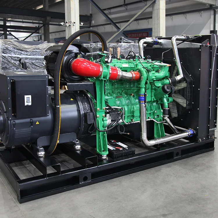 Gas alami kualitas tinggi 20kW 30kW 50kW generator terbuka 4 silinder