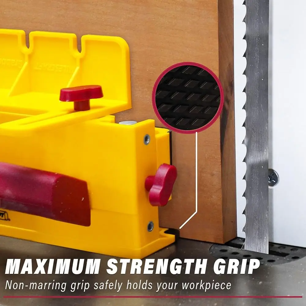 

Ручка для деревообработки из АБС-пластика Эргономичная ручка Нескользящая конструкция Безопасный толкающий блок Нескользящая многофункциональная безопасная ручка для толкания