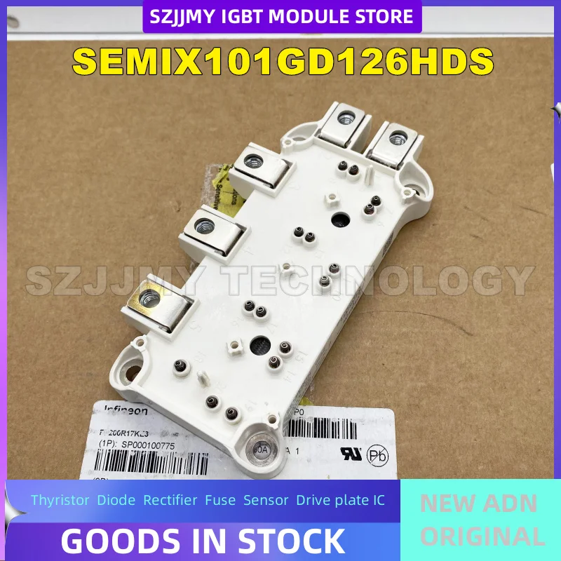 

SEMiX171KH16S SEMiX171KH16S SEMiX191KD16S SEMIX101GD126HDS NEW ORIGINAL IGBT Module IN STOCK