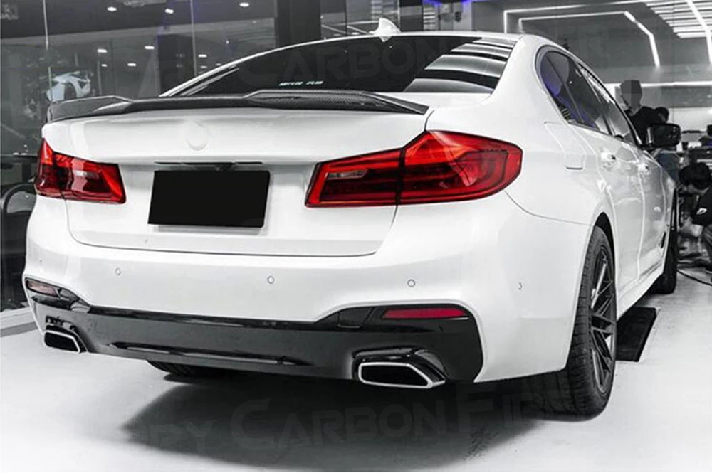 

JCYECF for BMW 5 Series G30 F90 M5 Sedan 2017 -2019 Rear Boot Duck Spoiler Carbon Fiber / FRP Rear wings Car Styling