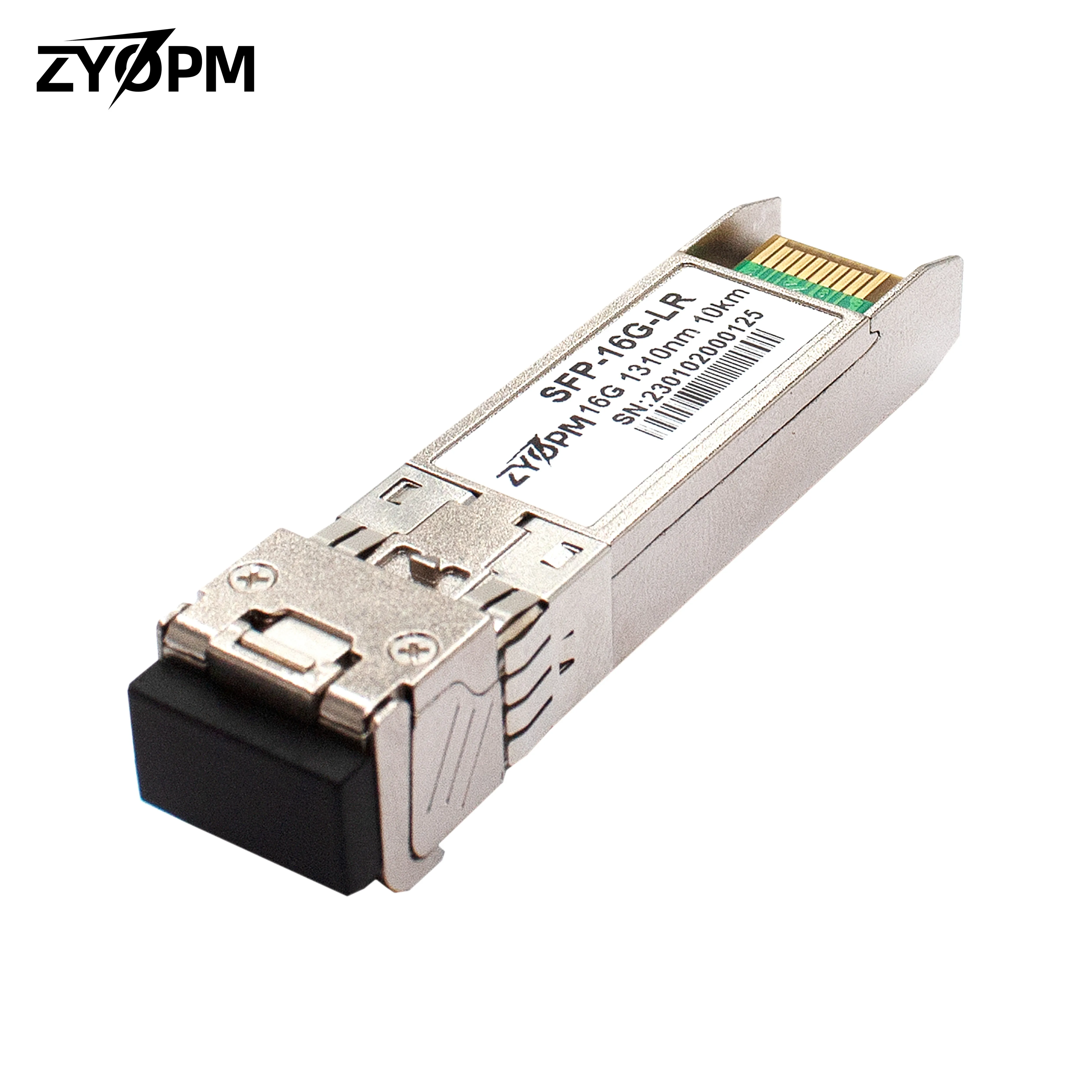 

16G LR 1310nm Compatible DS-SFP-FC16G-LW, FTLF1429P3BCV-QL, 16Gbps SFP+ FC 10Km DOM Optical Transceiver Module SFP-16G-LR