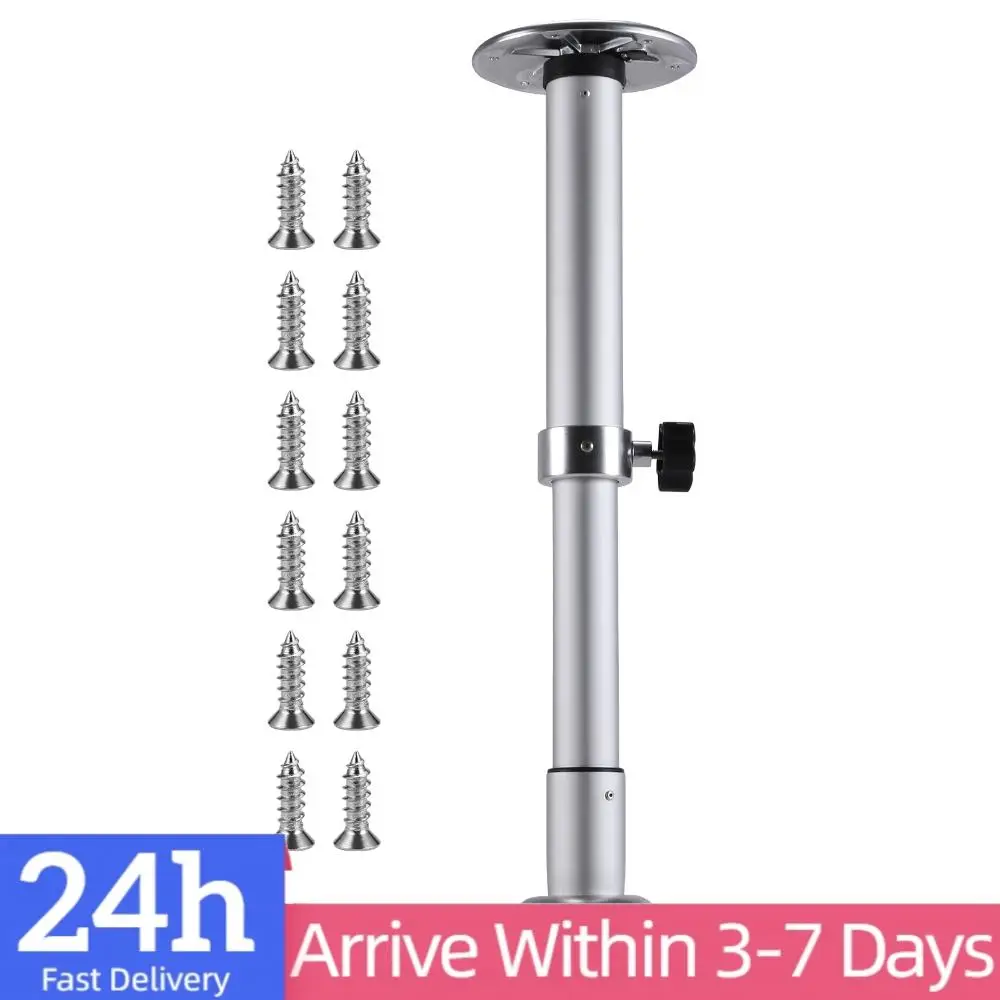 

Height Adjustable Pedestal with Gas Lift Multi-Function Table Base Mount One-Leg Lifting System for Boat Yacht Motorhome Caravan