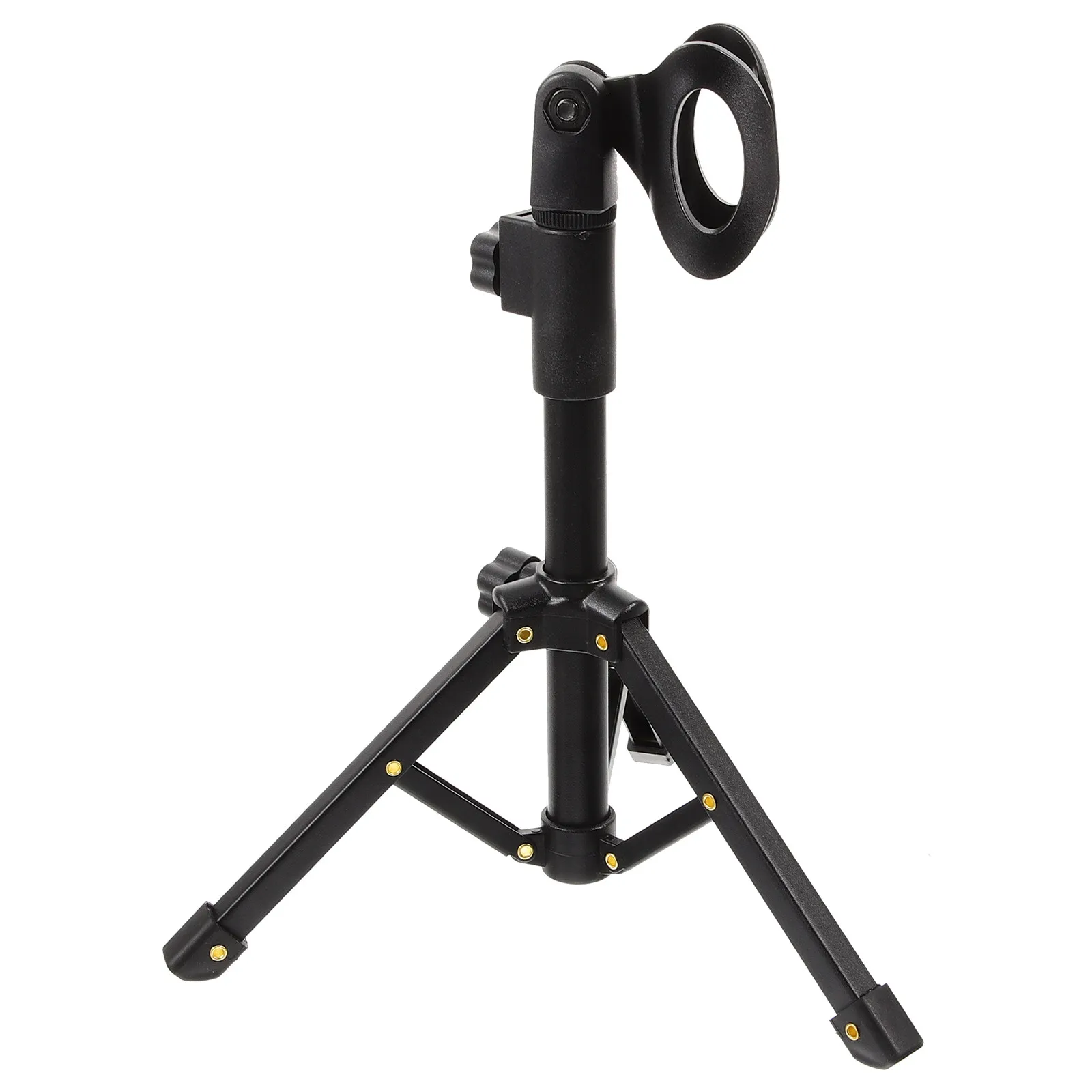 

Настольная микрофонная стойка с утяжеленным основанием, телескопическая, регулируемая по высоте, с креплением для микрофона, для студийной записи, подкастинга и стриминга