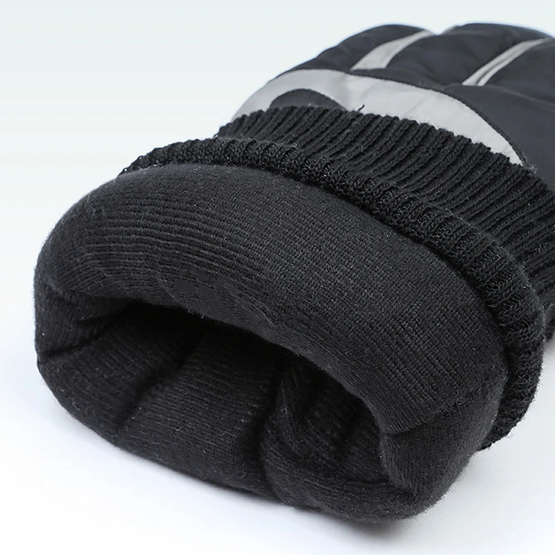 Winter Snowboard Ski Gloves Full Finger Fleece Touch Screen Waterproof Motorcycle Cycling Thermal Warm Snow Gloves Men Women