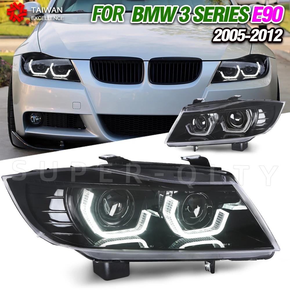 

Для BMW 3 серии E90 2005-2012 фара в сборе BMW E90 светодиодная автоматическая фара обновление динамическая сигнальная лампа аксессуары для инструментов