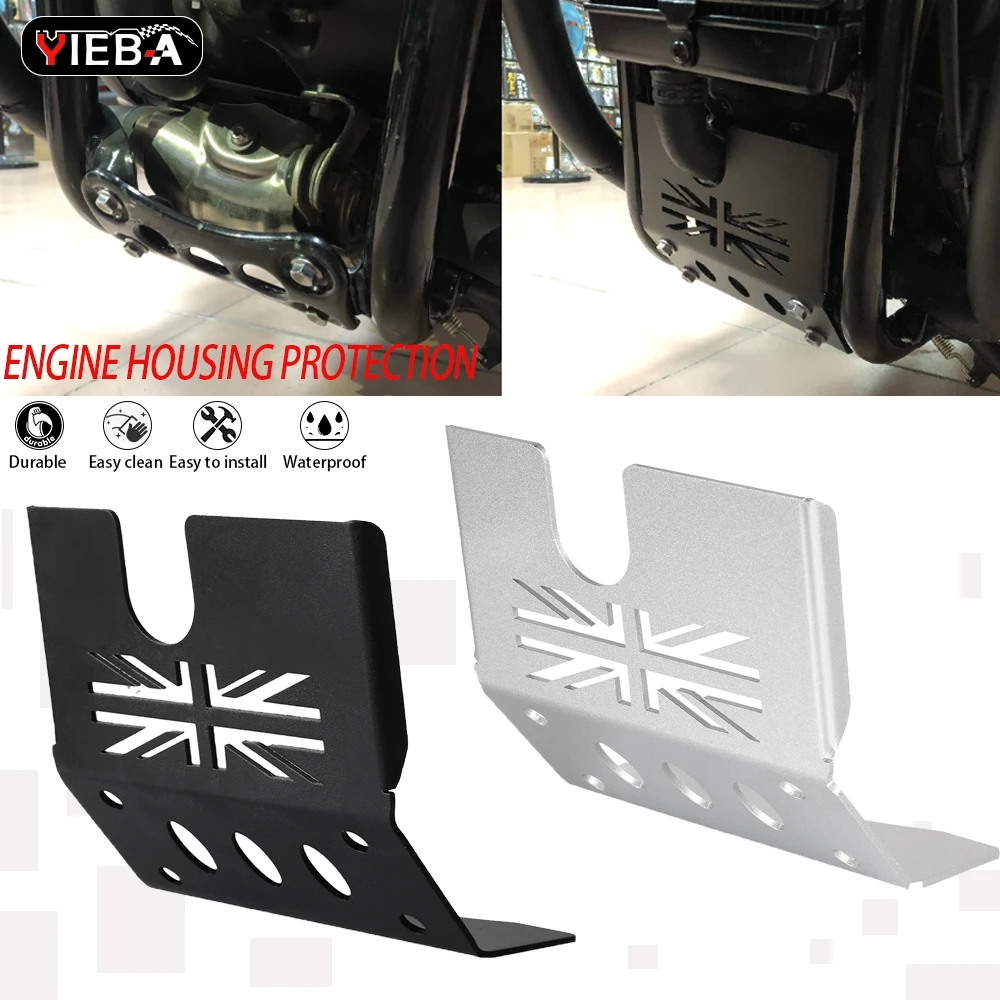 

2023 Motorcycle Engine Guard Chassis Protective Cover For Bonneville Bobber Black Speed master Cup 2017 2018 2019 2020 2021 2022