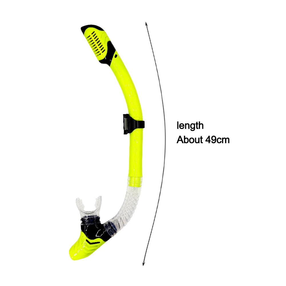 Diving Snorkel Silicone Full Dry Mouthpiece Swimming Underwater Diving Air Breathing Tube for Swim Accessories