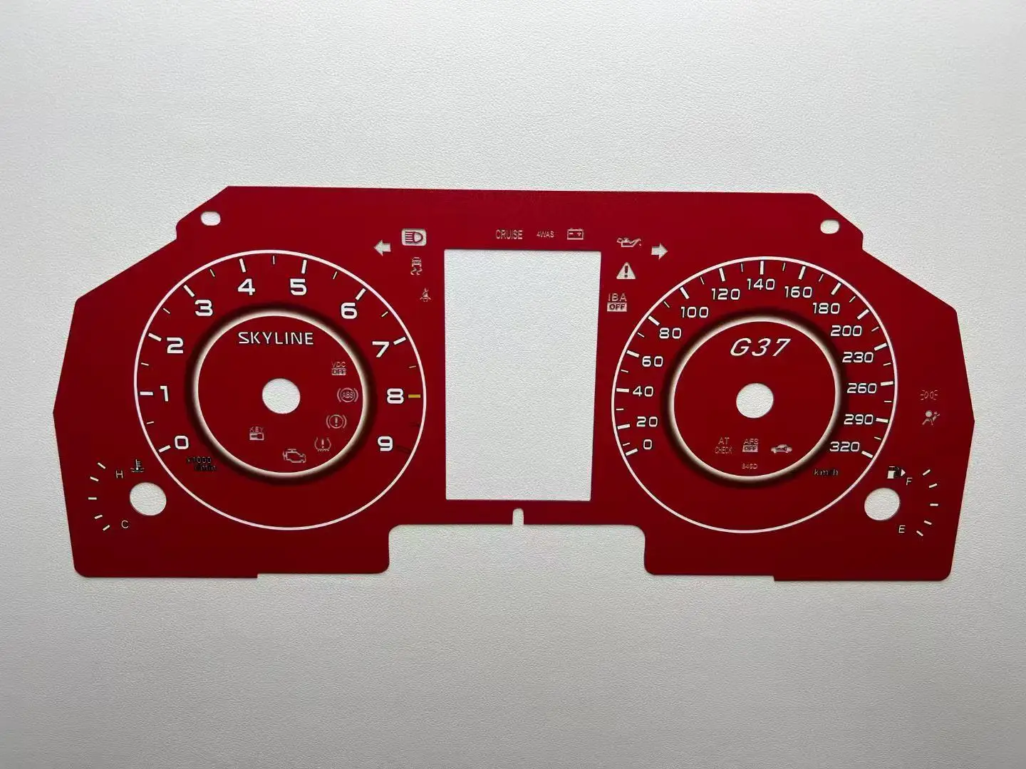 

Instrument Counter Gauge Faces Meters For INFINITI G37 G37S TACHO DIALS COUNTER FACES GAUGES