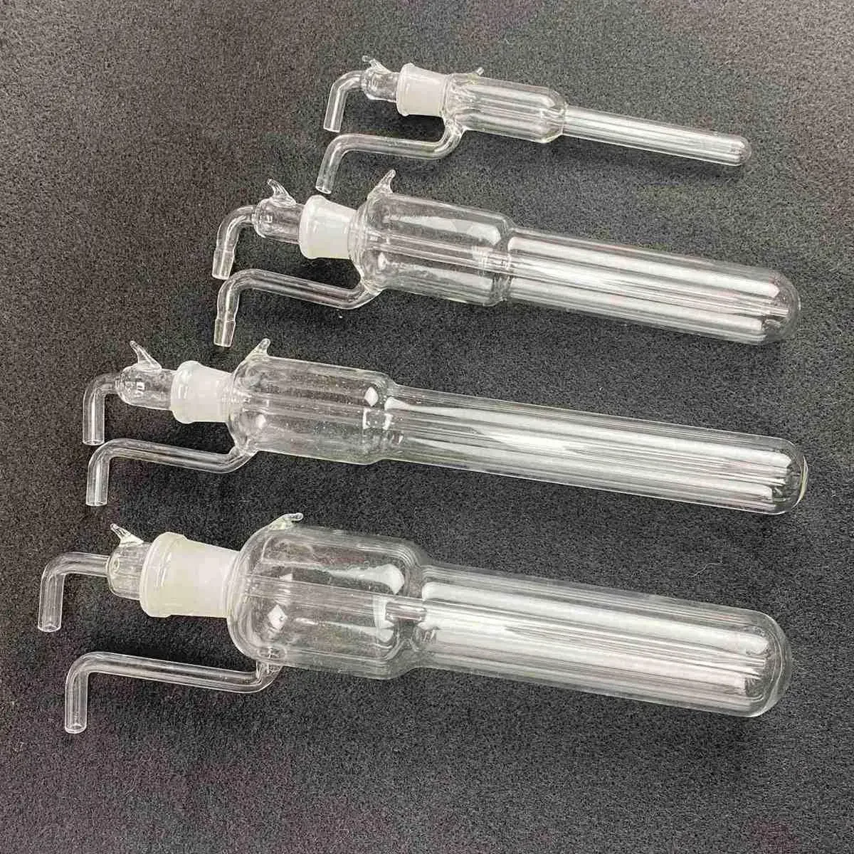 50ml/75ml/100ml Borosilicon Glass Clear Absorber Tube Balinzhave Bottle Apparatus Chemistry Lab