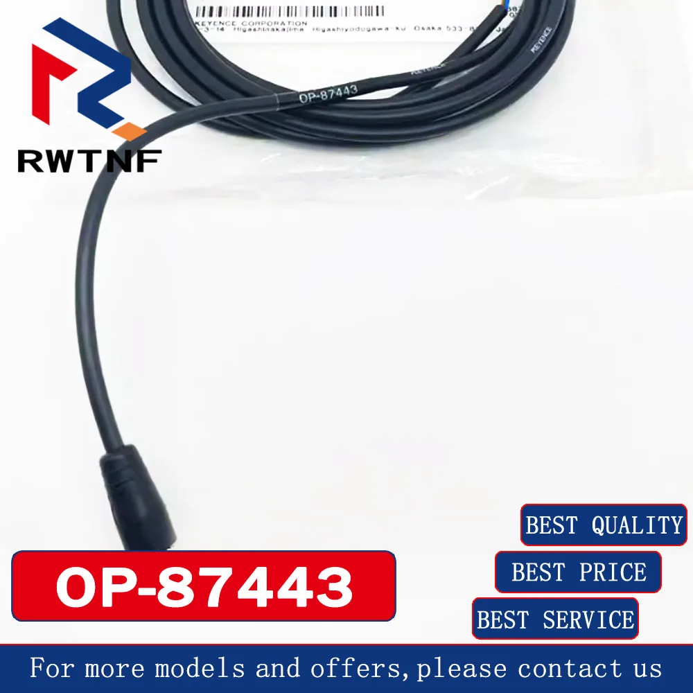 Brand New Genuine OP-87443 KEYENCE Control panel power cable laser sensor