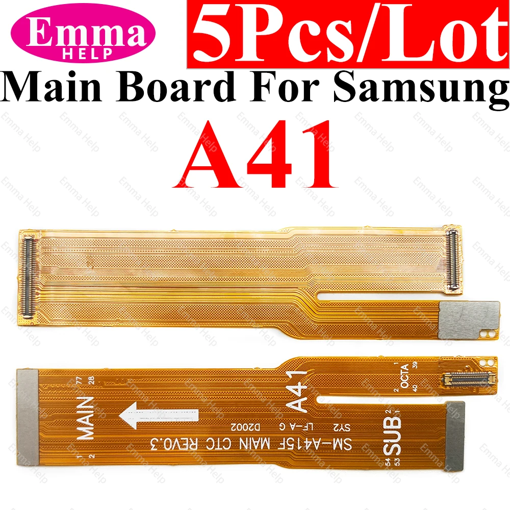 5Pcs Main Board Flex Cable For samsung a32 connector Galaxy A21S A51 A32 A42 A52 A72 Note 10 Lite 20 Ultra Flex Cable