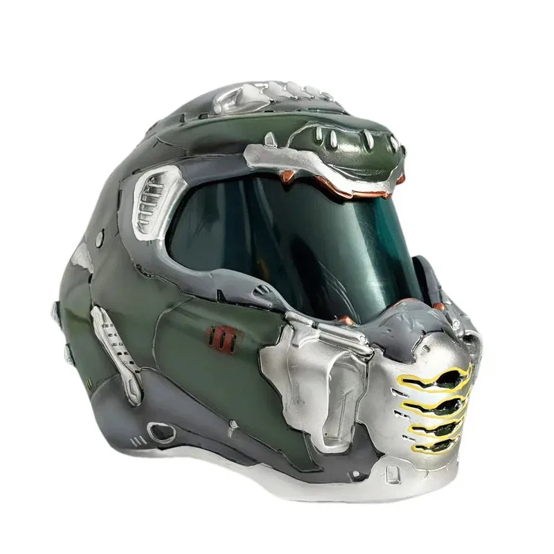 Cosplay DOOM Eternal Helmet Man Resin Material High Quality Halloween Mask Masquerade Carnival Party Props for Adu lf[5