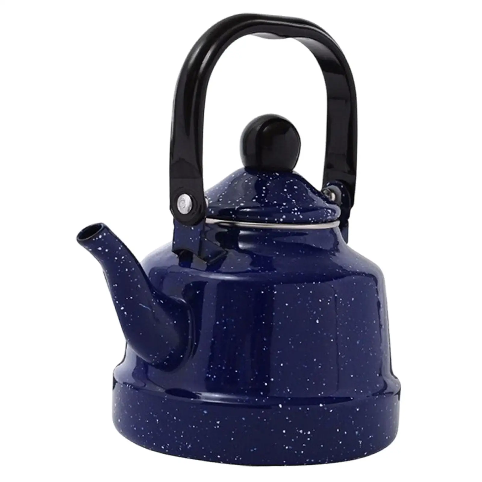 Enamel Tea Kettle Enamel Tea Pot Beverage Jug with Handle Large Capacity Water Kettle Water Boiling Pot for Party Coffee