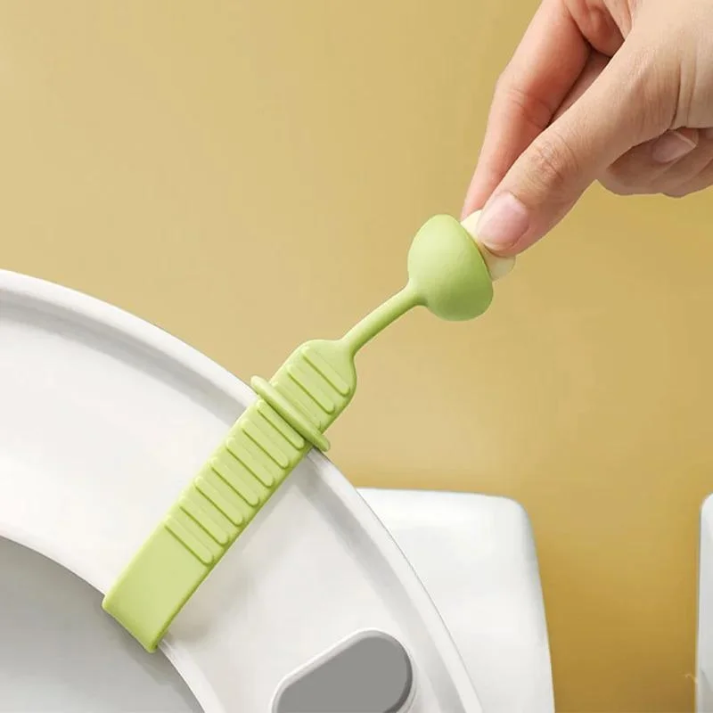 Toilet Lid Lifter Seat Handle Holder Toilet Lid Lift Tool Seat Ring Flapper Bathroom Closestool Handle