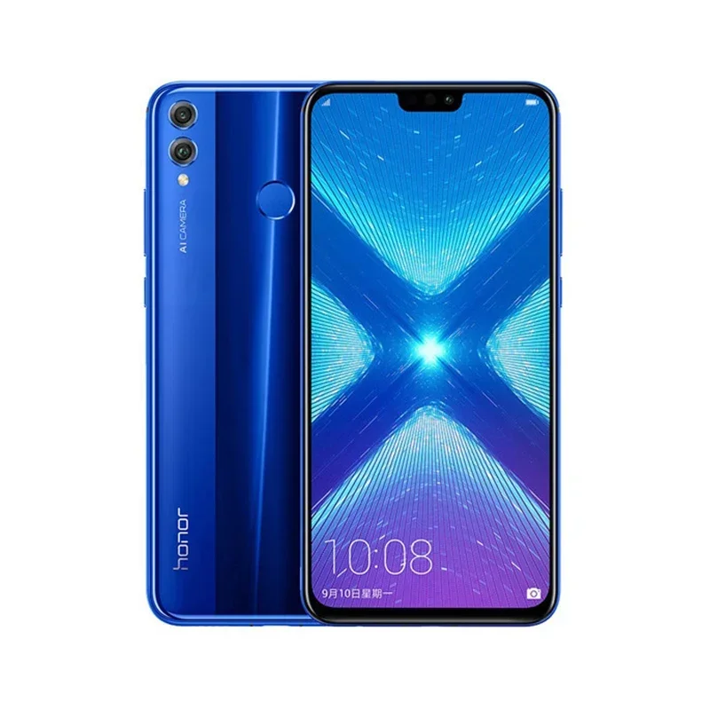 Honor 8x Android 4G شاشة غير مقفلة 6.5 بوصة ROM 128GB 3750mAh بطارية جميع الألوان في حالة جيدة هاتف مستعمل #2