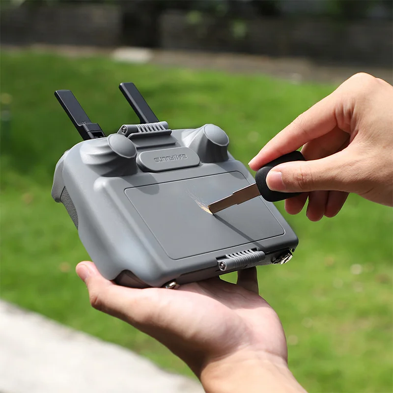 日焼け止めカバー,コントローラー,ドライバー,ジmini 4 pro,dji rc 2用のフルスクリーンプロテクター