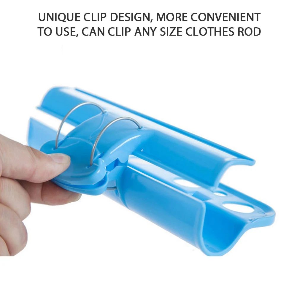 Clothes Drying Rope Fixed Buckle Colorful Portable Windproof Clothes Drying Accessories