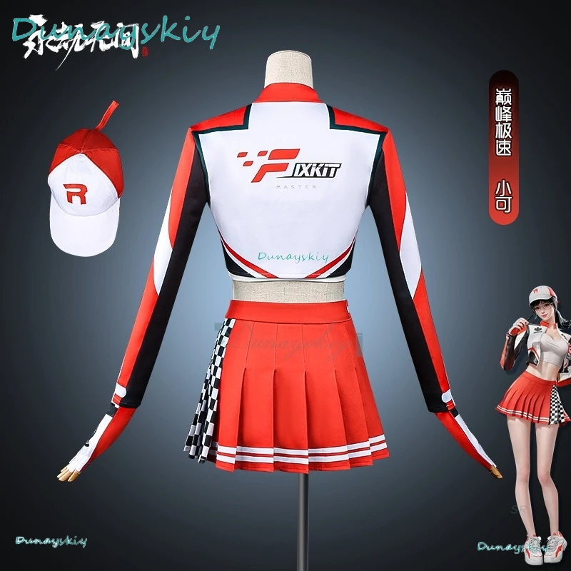 Bankai/Naraka: Bladepoint Kurimi Cosplay Costume Biker Jacket Hat Gloves Christmas Halloween Role Play Sexy Uniform Women Carniv