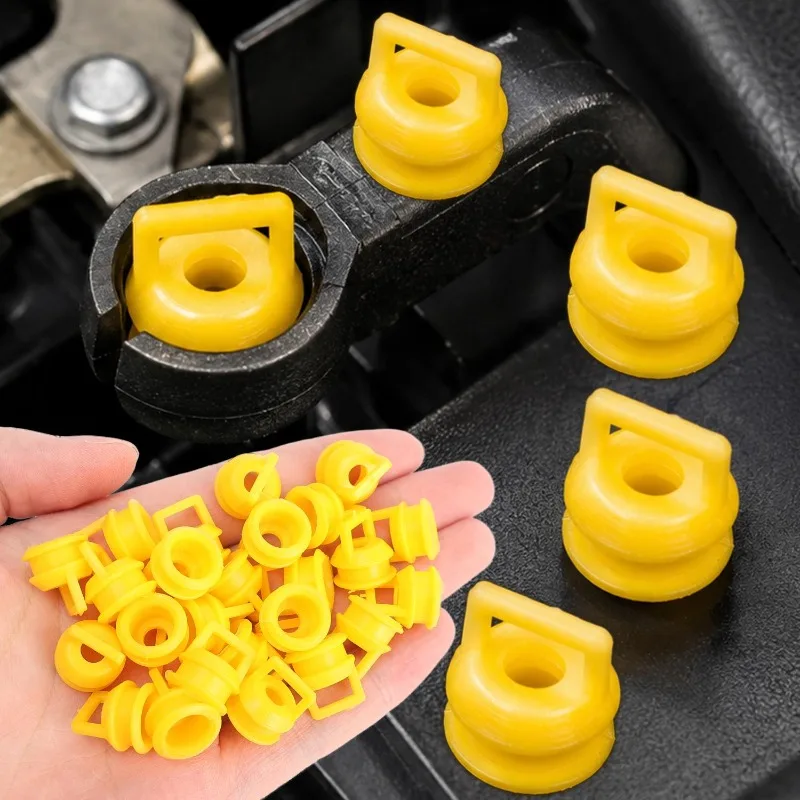 Car Transmission Shift Cable Connecting Rod Bushings Transmission Rubber Repair Shift Cable Rubber Sleeves for Chevrolet