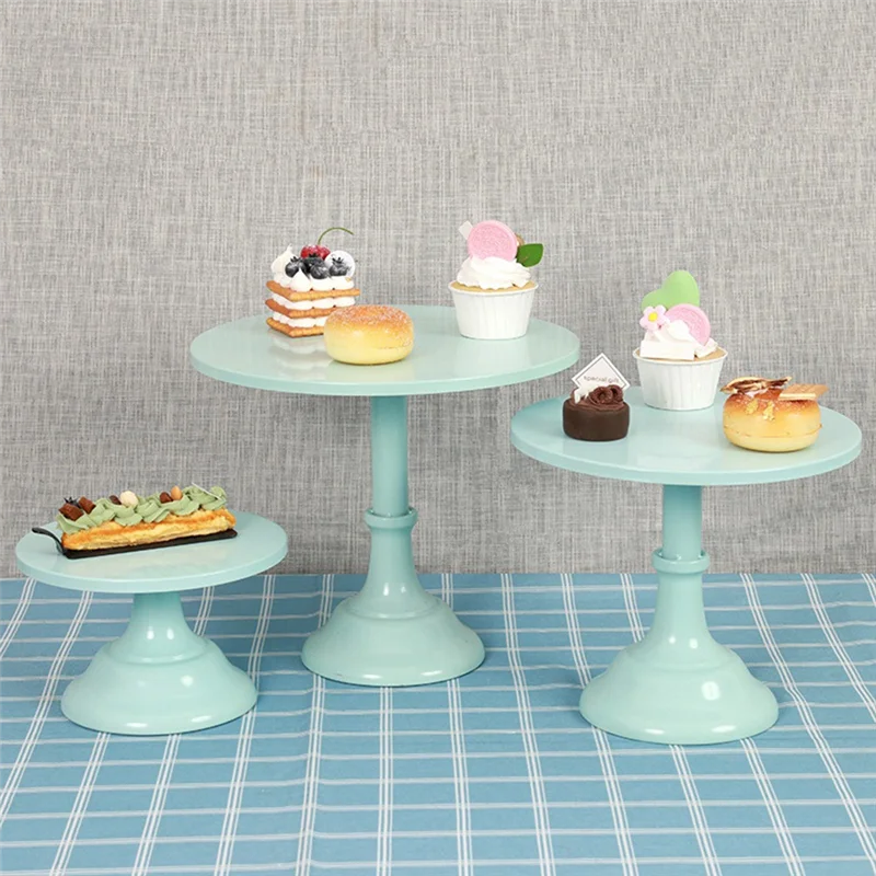 

【Must-Haves】3Pcs Cake Stand, Cake Stand , Tall Cake Stands For Dessert Table, Perfect Display For Wedding Graduation Party,G