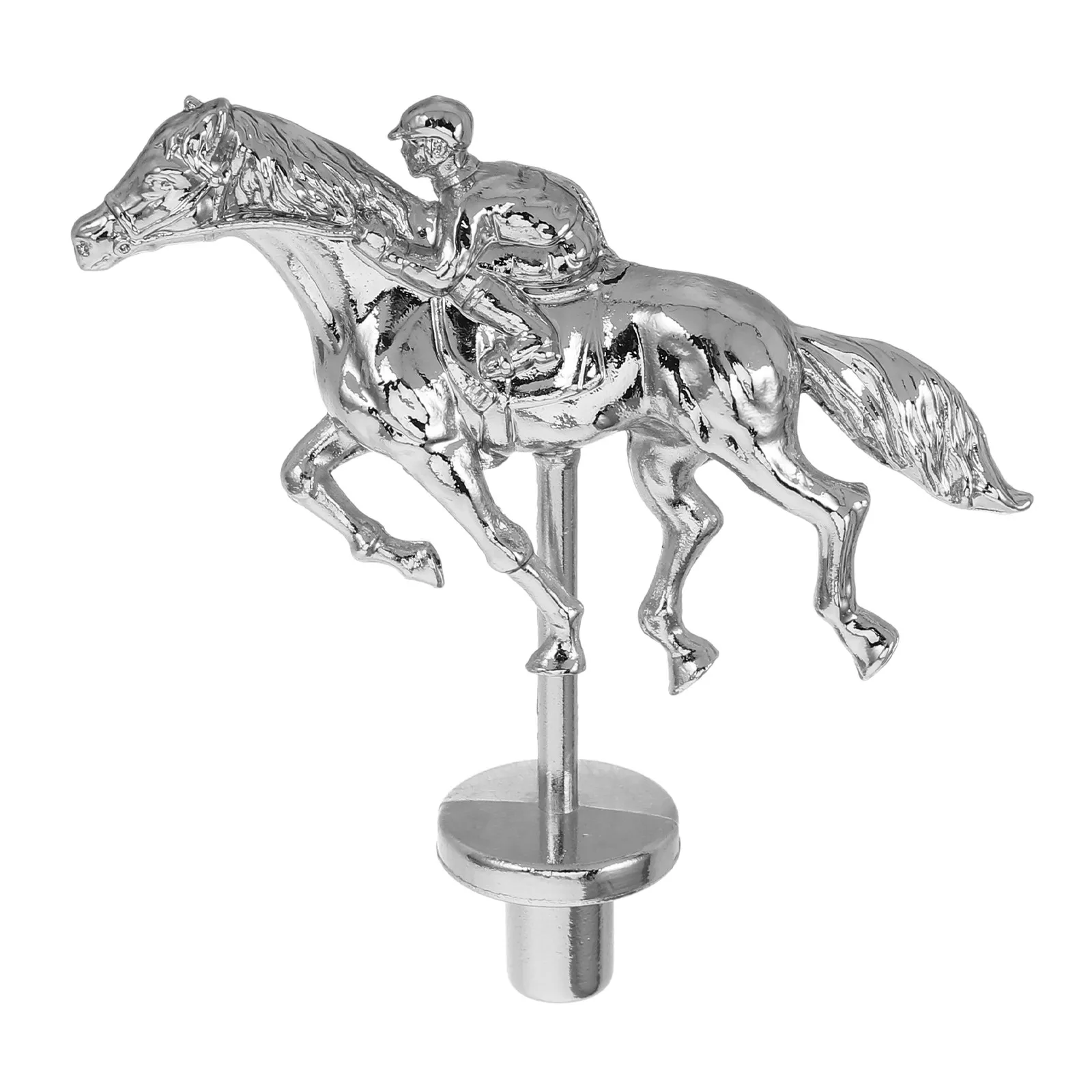 

Racing Game Metal Horse Board Pieces Alloy Replacement Set for Horse Racing Games Exquisite Workmanship Improves Game Night