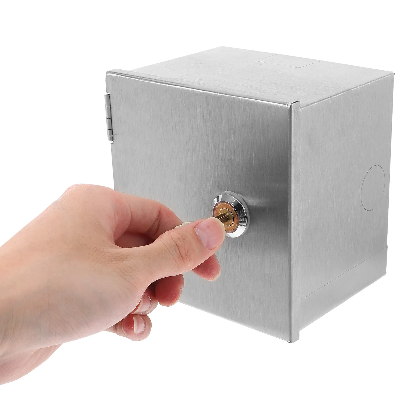 

Водонепроницаемый электрический защитный кожух для розетки, настенный, из нержавеющей стали, для наружного использования, для зарядки электромобилей