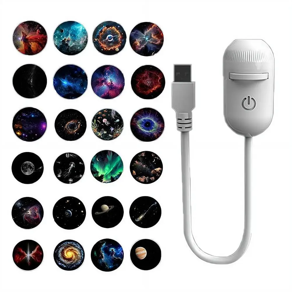 

Новый комплект проекторов для создания атмосферы в автомобиле, USB LED-подсветка для салона, звездное небо, романтический галактический свет для вечеринок