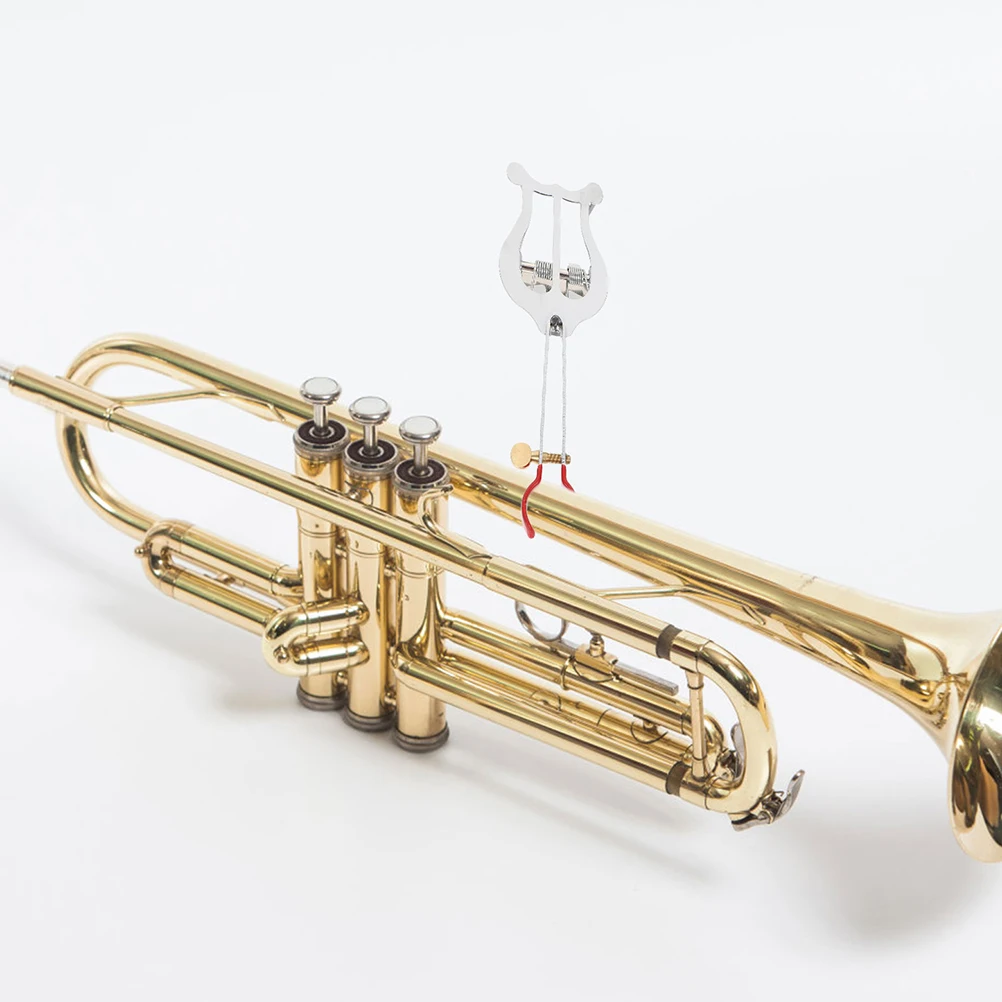 

2Pcs Sheet Music Clip Durable Clarinet Score Holder Lightweight Musical Instruments Accessories Trumpet Trombone Lyre Clamp Horn