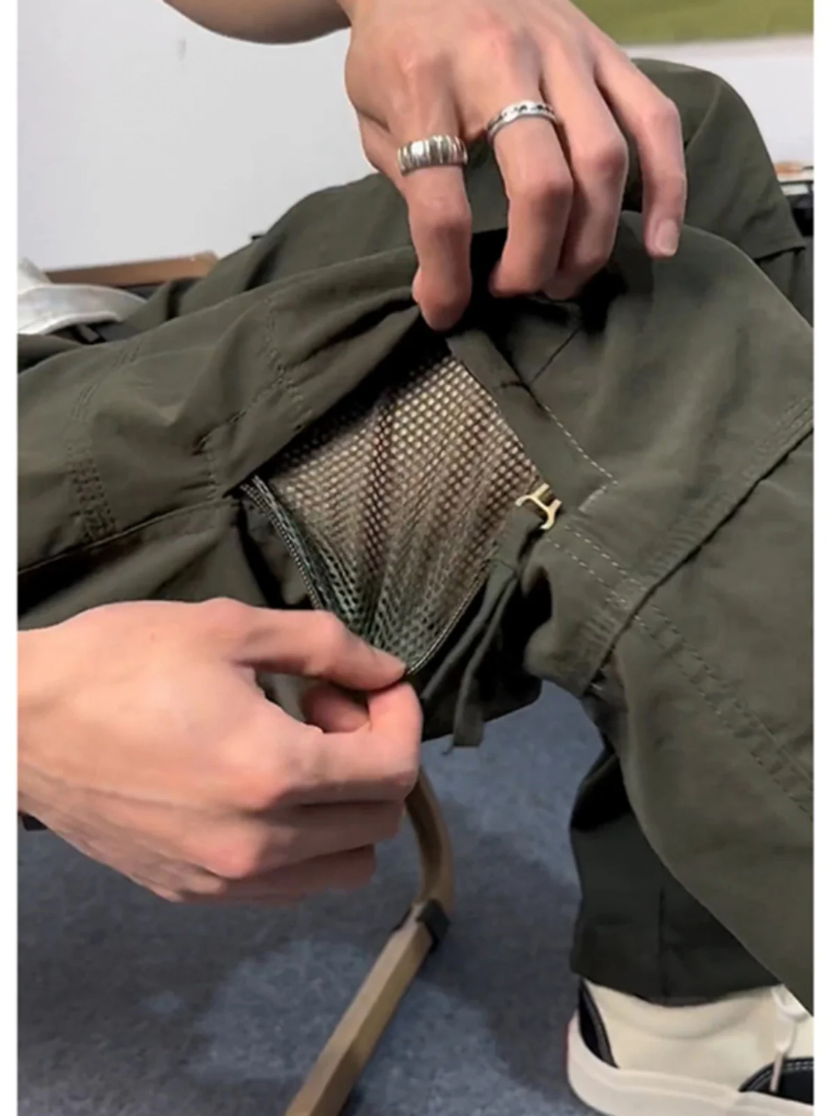 

Военные американские рабочие брюки, мужские уличные водонепроницаемые ветрозащитные брюки с боковой молнией, профессиональные брюки для пешего туризма и альпинизма T...