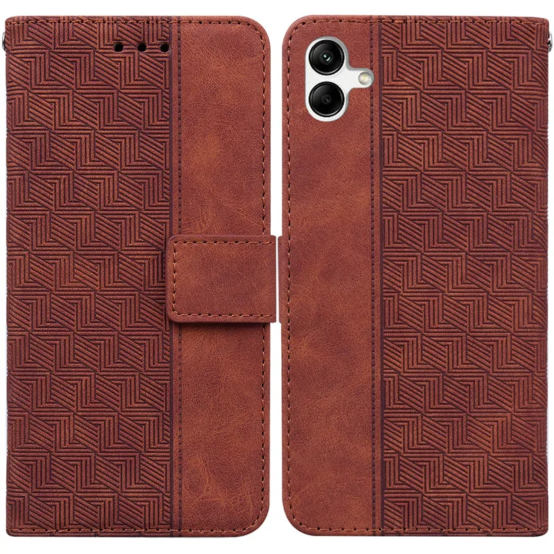 A04 Leather Case For Samsung Galaxy A04 4G Magnetic Flip Wallet Case Cover For Samsung A04 A 04 SM-A045F Card Slot Phone Cases