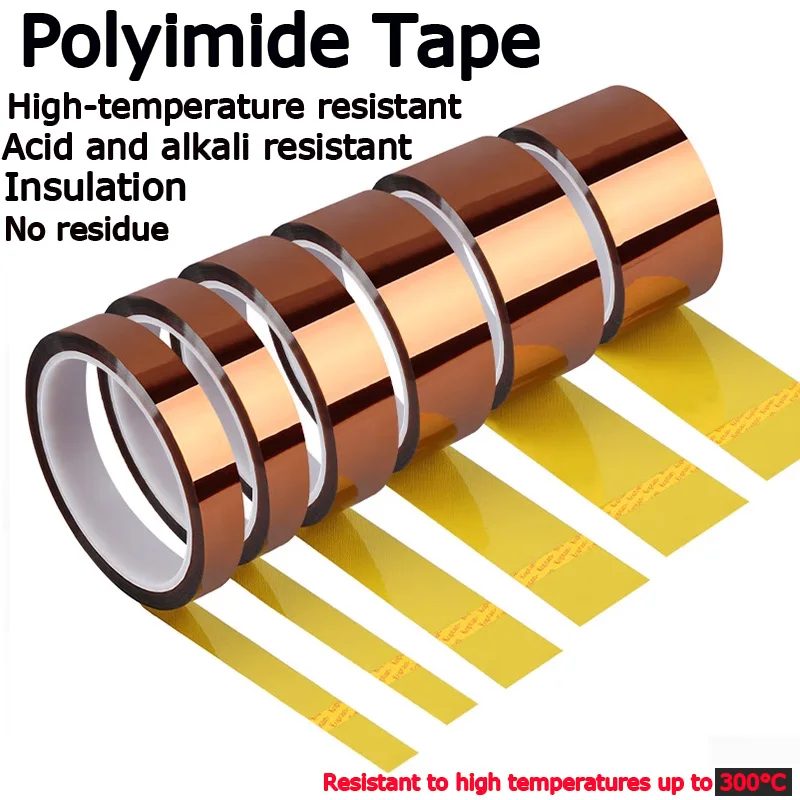 

High-temperature resistant tape, corrosion-resistant, insulating, flame-retardant, residue-free, polyimide tape for circuit boar