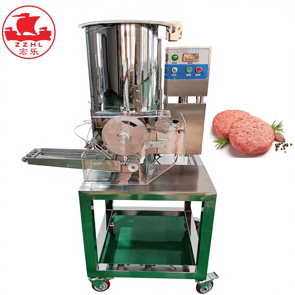 

Large Capacity Burger Patty Meat Pie Automatic Beef Hamburger Forming Chicken Nugget Making Machine