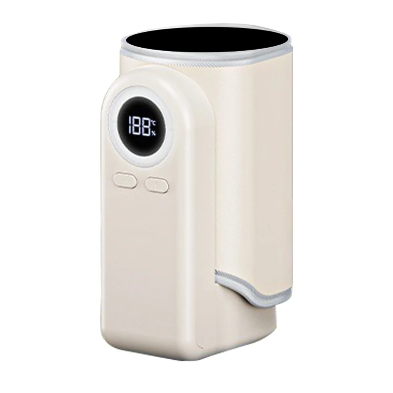 

Y4QA 10000mAh Portable Breastmilk Warmer Bag USB Charging Lightweight for Travel Use