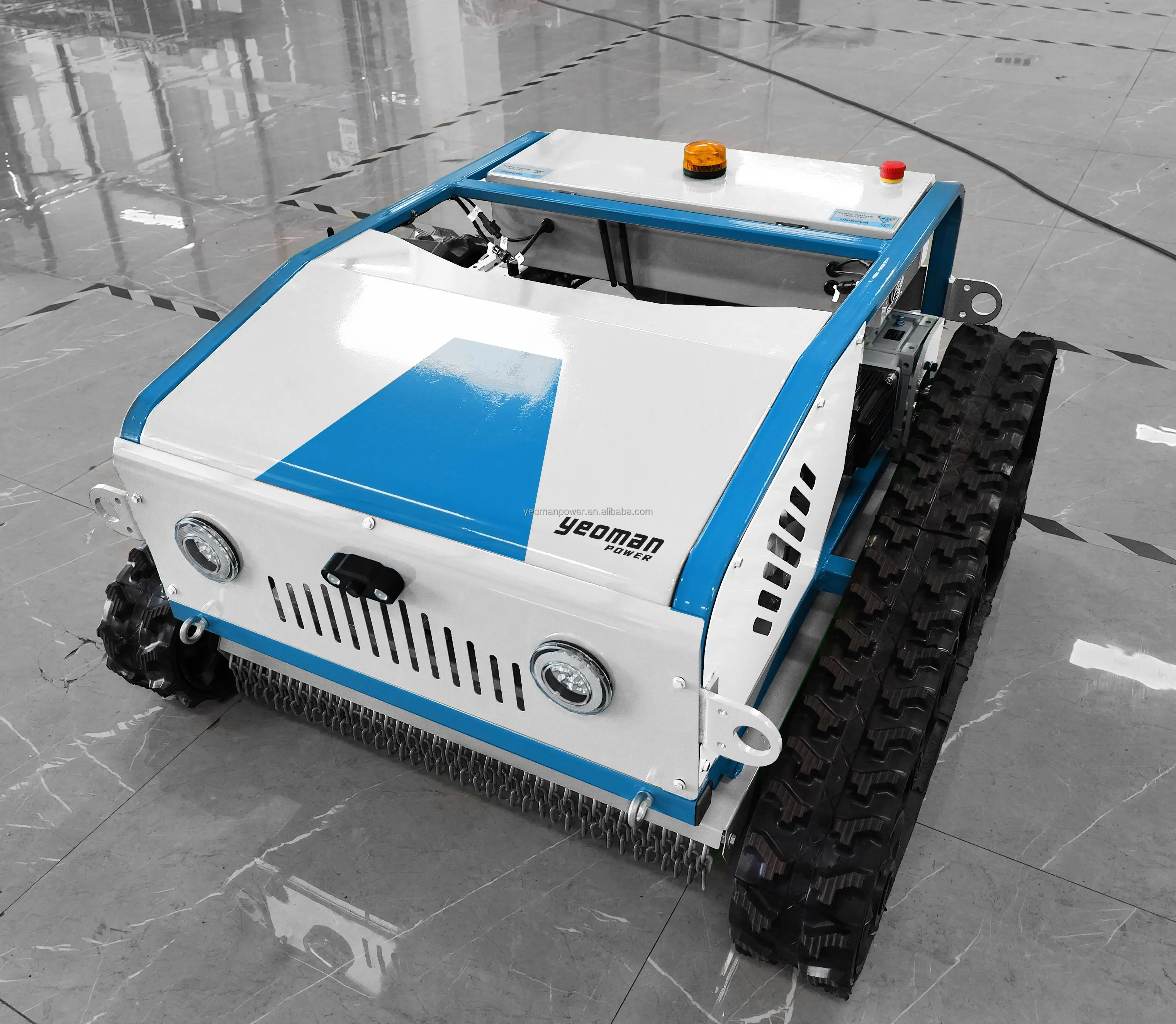 YEOMAN Roboter-Rasenmäher, Schnittbreite 40/50/80/100 cm, elektrischer und benzinfarbener intelligenter Rasenmäher