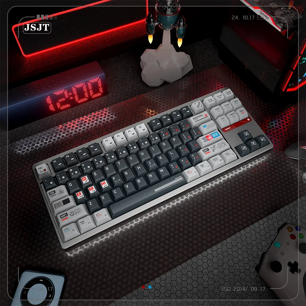 

Lunar keycap sublimation PC transparent compatible qk80mk2/87