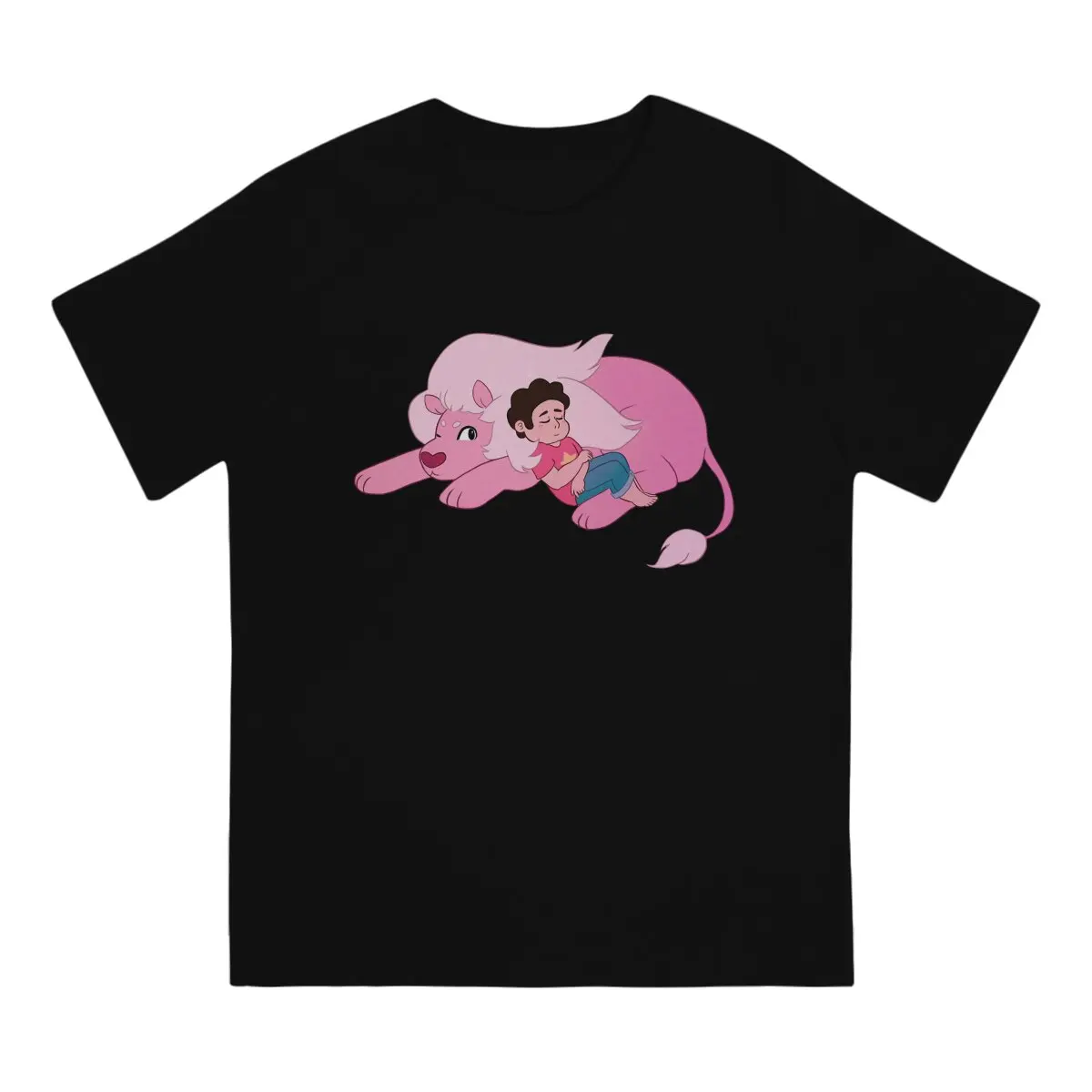 Cat Naps Steven Universe Men T Shirt Grunge O-Neck TShirt Harajuku Tops