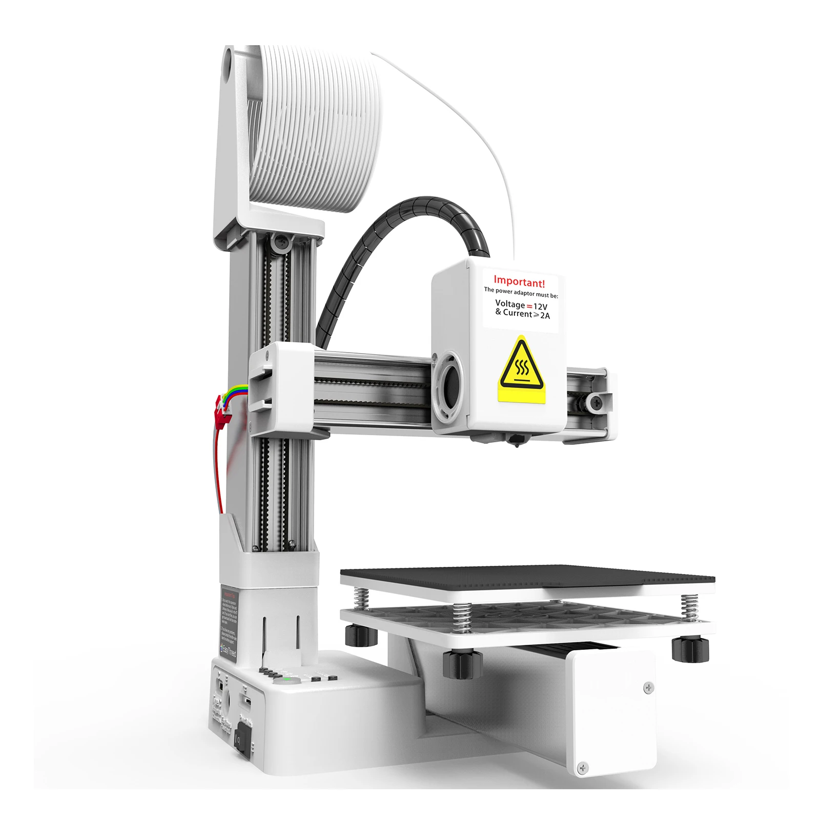 Podofo 3D-printer instapmodel, compatibel met PLA TPU 1.75mm filament voor STEM-educatie, DIY-projecten & thuisgebruik