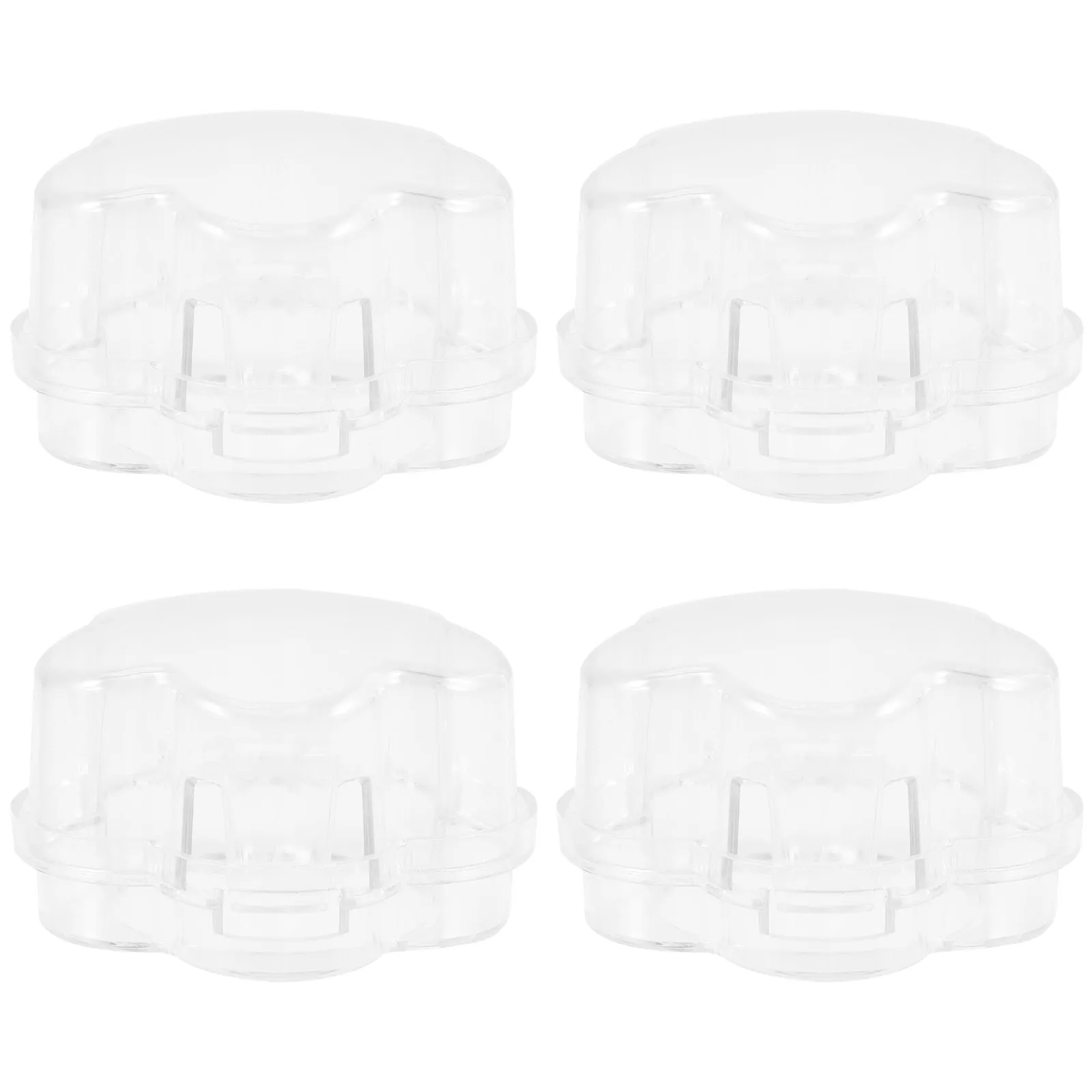 

4pcs Gas Stove Knob Covers Childproof Oven Safety Guard For Kids Pets Transparent Flame Prevention Stove Covers For Child Safety