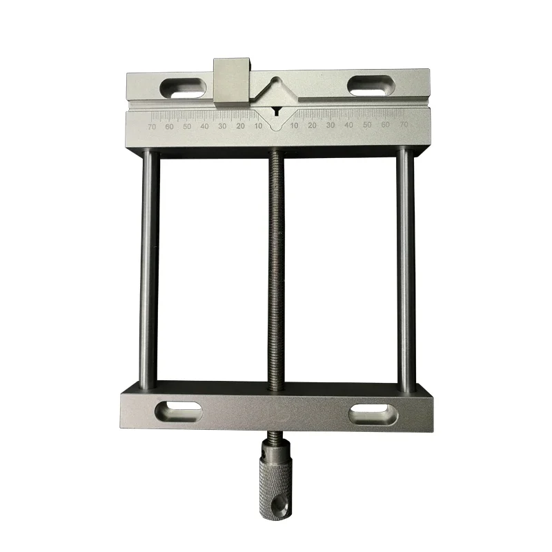 New Parallel-Jaw Vice Aluminium Alloy Flat Tongs Vice for Wood Metal Engraving Milling Machine Brand Carved