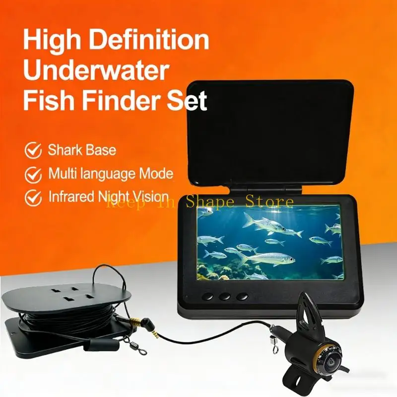 U1JC Bright immersible Fishing Monitor With 8 Lighting entities And 5000mAh Integrated power For Prolonged action