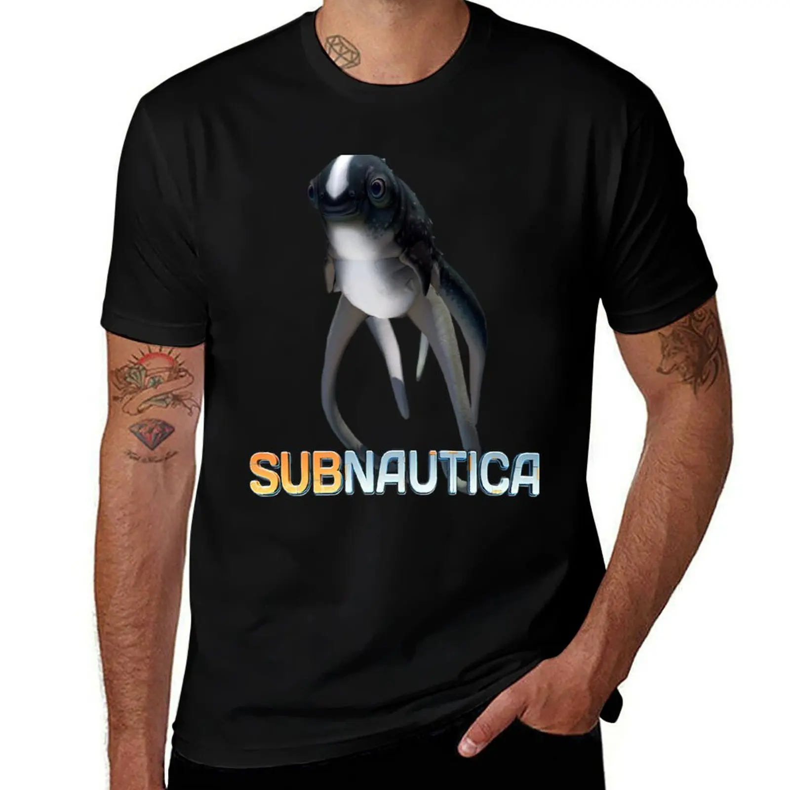 

Subnautica - Cuddlefish T-Shirt cute clothes funny meme t-shirts blanks graphics tee shirts for men