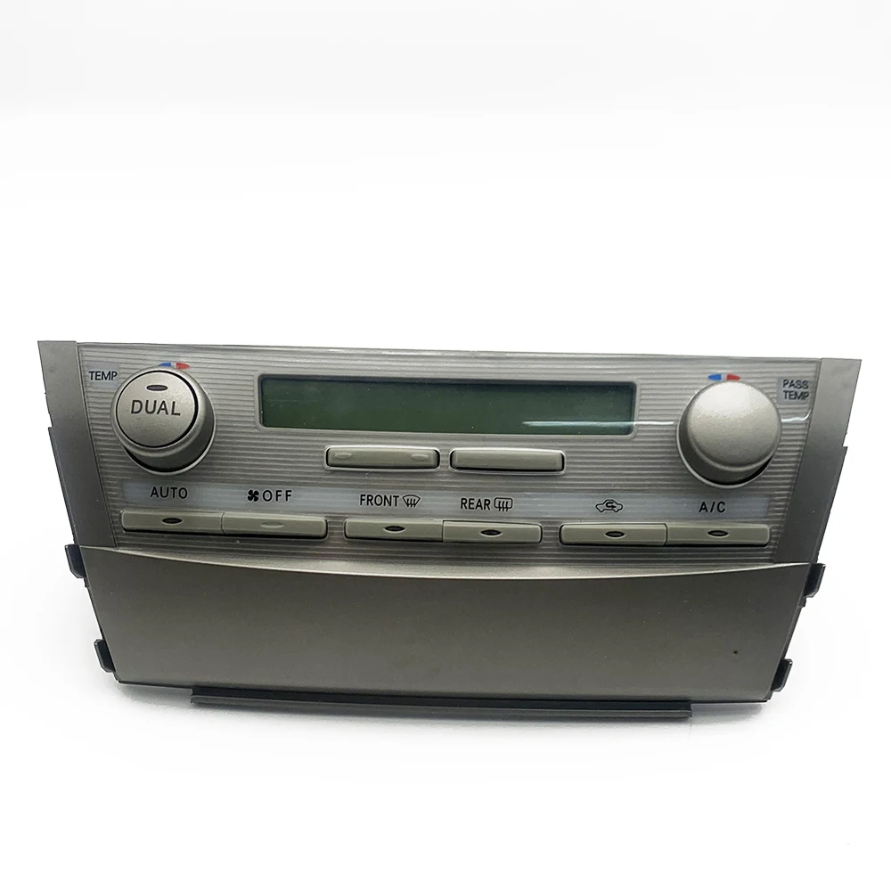 OE: 55900-06241 55900-06330 5590006241 5590006330 لوحة تحكم مفتاح تعديل التيار المتردد التلقائي لتويوتا كامري v40 10-11 الهجين